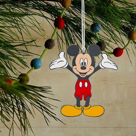 Disney Mickey Mouse Moving Metal Hallmark Ornament - Picture 6 of 16